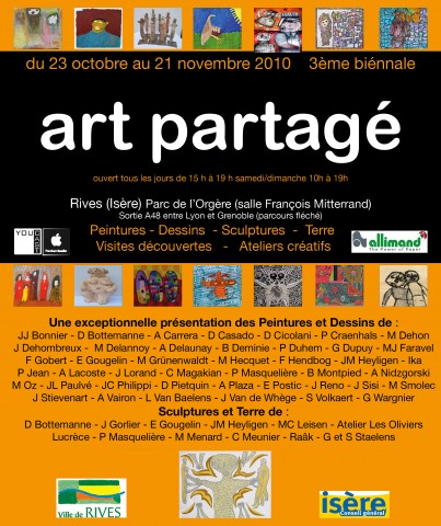 INVIT ART PARTAGE 2010 INTERNET