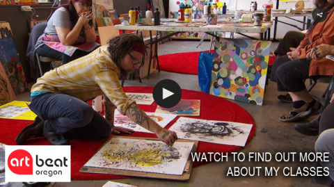 Jesse Reno on OPB's Art Beat